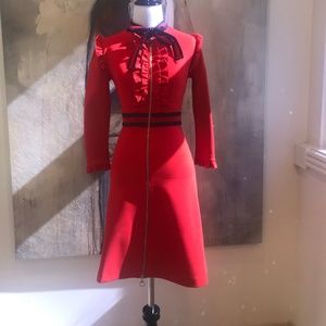 gucci viscose jersey dress